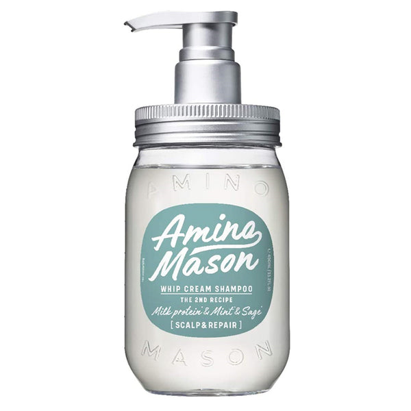 Amino Mason Whip Cream Shampoo - Scalp & Repair (450ml)