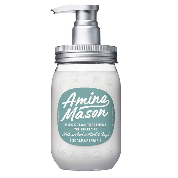 Amino Mason Milk Cream Treatment - Scalp & Repair (450ml)