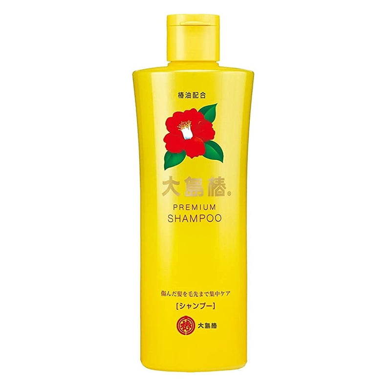 Oshima Tsubaki Camellia Premium Shampoo (300ml) - Kiyoko Beauty