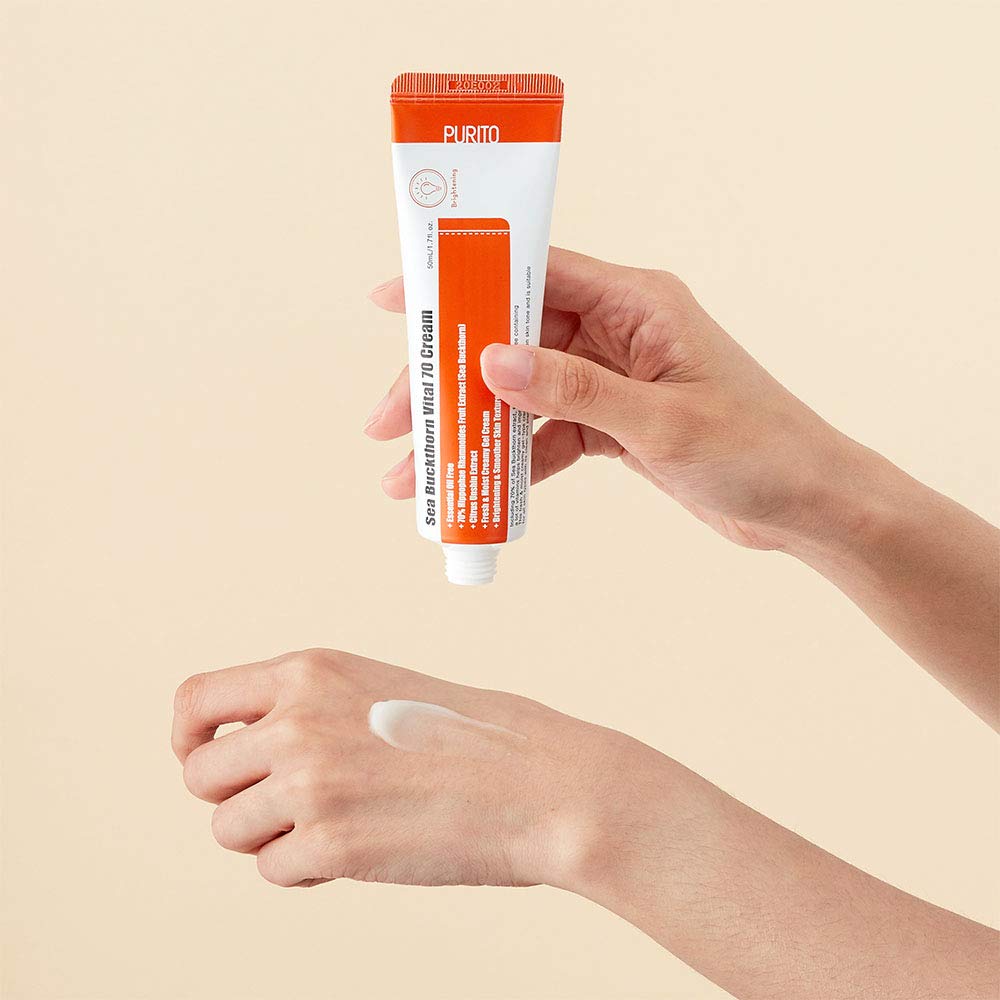 PURITO Sea Buckthorn Vital 70 Cream (50ml) - Kiyoko Beauty