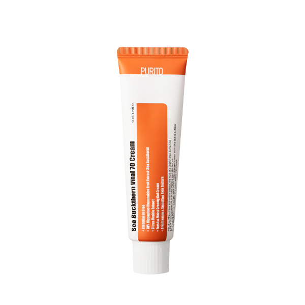 PURITO Sea Buckthorn Vital 70 Cream (50ml) - Kiyoko Beauty