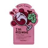 TONYMOLY I'm Real Red Wine Mask Sheet (1pcs) - Kiyoko Beauty