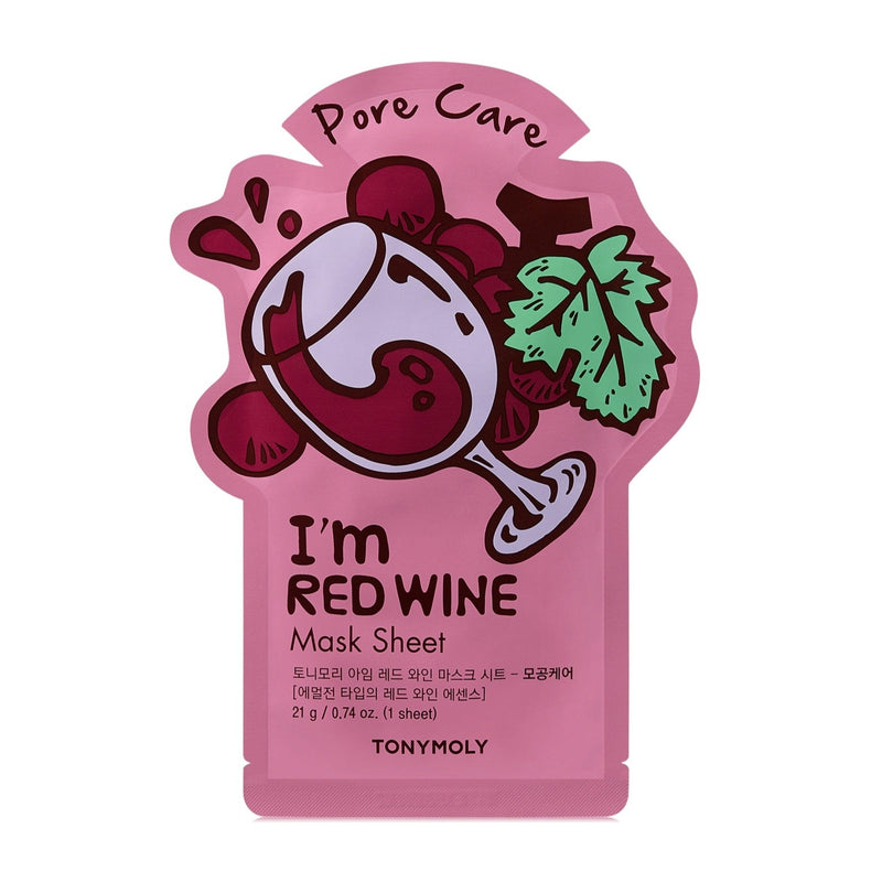 TONYMOLY I'm Real Red Wine Mask Sheet (1pcs)