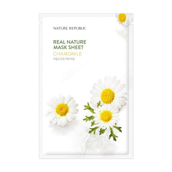 NATURE REPUBLIC Real Nature Mask Sheet - Chamomile (1PC)