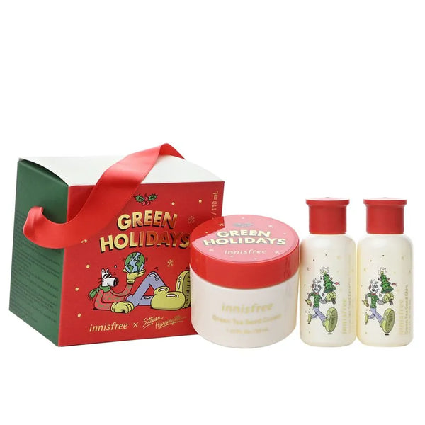 INNISFREE Green Tea Seed Cream Holiday Set