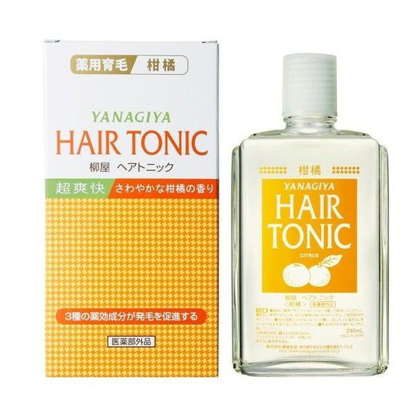 YANAGIYA Hair Tonic Citrus Anti-Hair Loss (240ml)