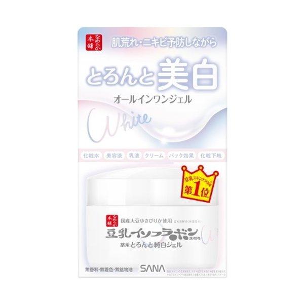 SANA NAMERAKA Extra Moist 6-in-1 Brightening Gel (100g) - Kiyoko Beauty